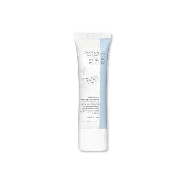 Resh Lab Daily Watery Sun Cream SPF50+ PA++++ - Anti-Aging, Non-Greasy Daily Sunscreen for Sensitive Skin