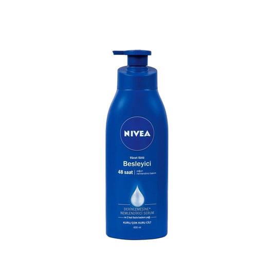 Nivea Moisturizing Body Lotion, 400ml - Hydrating Body Care for Dry Skin