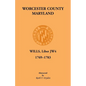 Worcester Will Books, Liber JW4, 1769-1783 - Paperback