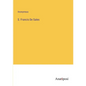 S. Francis De Sales - Paperback