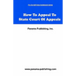 How To Appeal In State Court Of Appeals - Paperback