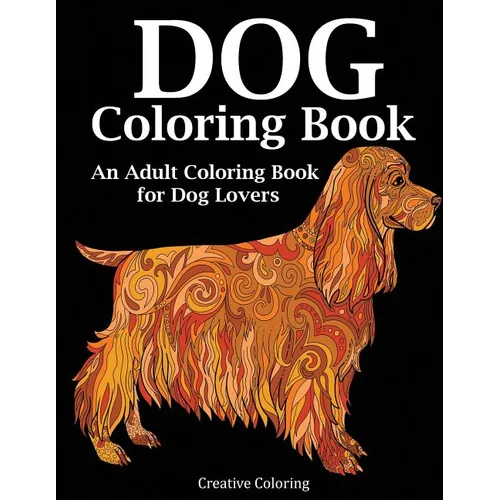 Dog Coloring Book - Paperback
