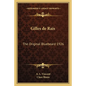 Gilles de Rais: The Original Bluebeard 1926 - Paperback