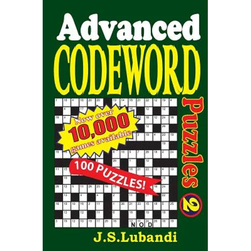 Advanced Codeword Puzzles 2 - Paperback