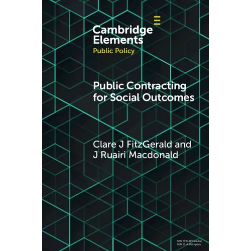 Public Contracting for Social Outcomes - Paperback