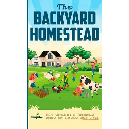 The Backyard Homestead: Step-By-Step Guide To Start Your Own Self-Sufficient Mini Farm On Just A Quarter Acre - Hardcover
