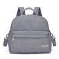 Stylish Waterproof Diaper Backpack for Women — Large Capacity Multi-Functional Nappy Changing Bag with 2 Straps