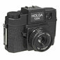 120 Medium Format Retro Lomo Film Camera - Manual Point & Shoot with Flash (Black)