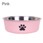 Non-Slip Stainless Steel Pet Bowl for Small Dogs & Cats - Food-Grade Water & Feeding Bowl (Multiple Sizes)