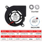 50mm (50x50x15mm) Brushless Dual-Ball Bearing Cooling Fan – 2-Pin/USB, 5V/12V/24V Turbo Blower for 3D Printers & Electronics
