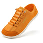 Wide Toe Barefoot Minimalist Sneakers – Unisex Lightweight Adjustable Slip-On Walking Shoes