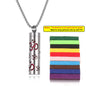 Stainless Steel Aromatherapy Necklace – Oil Diffuser Pendant