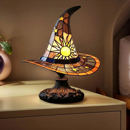 Colorful Witch Hat LED Table Lamp