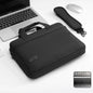 Canvas Laptop Sleeve Briefcase 13–17 Inch — Zippered Shoulder Handbag