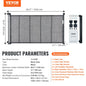 VEVOR Retractable Baby Gate Tall Mesh Baby Gate Extends up to  Wide Retractable Gate for Kids or Pets Retractable Dog Gates