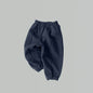 Baby Boy Sweatpants Toddler Jogger Pants - Elastic Waist Sporty Solid Color Full-Length Trousers