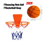Silent Foam Basketball for Kids — Squeezable Indoor Bounce Ball