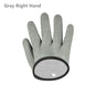 Waterproof Anti-Cut Fishing Gloves - Full-Finger Non-Slip Latex Grip with Waist Hook (Left/Right)