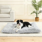 Soft Long Plush Pet Bed for Dogs & Cats – Cozy Basket Cushion Mattress for Sleeping
