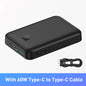10000mAh Magnetic Mini Power Bank — 15W Wireless & 20W USB-C Fast Charge, Auto-Wake MagSafe-Compatible Portable Charger
