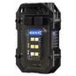 High-Power Rechargeable LED Tactical Flashlight with Headlamp