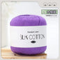 50g/PC Silk Lace Cotton Milk Crochet Yarn Baby Hand-Knitted Warm Soft Knitting Thread for Hand Knitting Supplies Cross Stitch