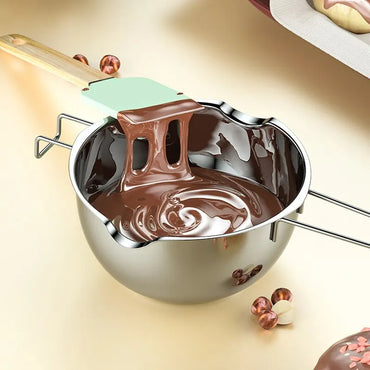Wholesale Stainless Steel Double Boiler Chocolate Melting Bowl – Candy, Wax & Fondue Warmer
