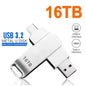 16TB USB 3.2 Metal Flash Drive – High-Speed Pendrive (1TB–16TB Options)
