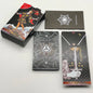 Cost Worthy Luxe Gold Foil Tarot Deck With Nice Plastic Package Board Game of Oracle Cards For Beginners