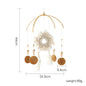 Baby Wooden Bed Bell Cartoon Rabbit Mobile