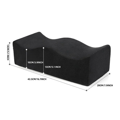 BBL Seat Cushion Memory Foam Coccyx Pillow for Tailbone Relief, Lumbar Support & Hip Lift