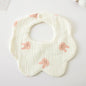 Baby Bandana Bibs & Burp Cloths - Cotton Drool Bibs for Newborns & Toddlers, Feeding Saliva Towel Cartoon Print