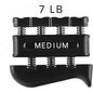 Finger Strengthener Hand Grip Trainer — 3 Resistance Levels (3/7/11 lb | 1.36/3.18/4.99 kg) for Finger, Wrist & Forearm Strength — Ideal for Musicians & Rock Climbers