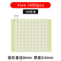 100/200/300/400 PCS Candle Wick Stickers - Heat Resistant Double-Sided Foam Adhesive Dots for DIY Candle Making