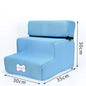 3-Step Pet Stairs for Small Dogs and Cats - Removable Washable Non-Slip Ramp Ladder
