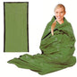 Portable Waterproof Emergency Survival Sleeping Bag Outdoor Edc Camping Gear Thermal Sack First Aid Rescue Kit Mylar Blanket