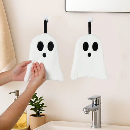 2-Pack Black Cat Hand Towels – Cute Halloween Kitchen & Hand Towels, Super Absorbent