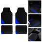 4-Piece Universal Car Floor Mats Set – Suede-Style Synthetic Carpet Liners for Cars, SUVs & Vans, Anti-Slip, Easy-Clean