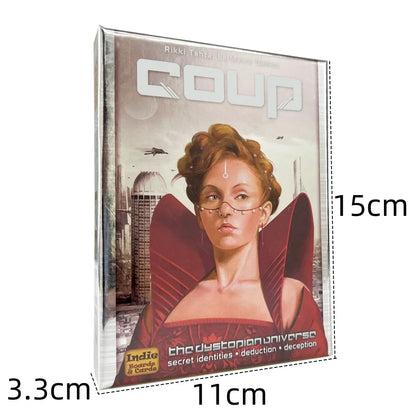 Coup Reformation Expansion Pack - Strategy Deduction Card Game