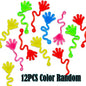 12PCS Glitter Sticky Hands Toys – Stretchy Sensory Party Favors
