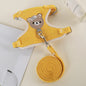 Cute Rabbit & Small Pet Harness Leash Set Padded Adjustable Harness with Leash (Sizes S, M) for Rabbits & Cats