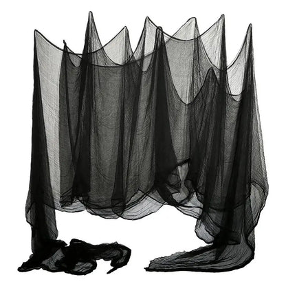 Black Halloween Creepy Cloth Decoration - 23 Style Options