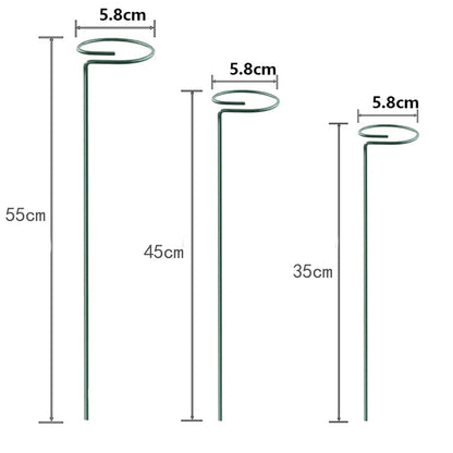 30pcs Single Stem Plant Support Stakes Garden Stakes Plant Atem Support