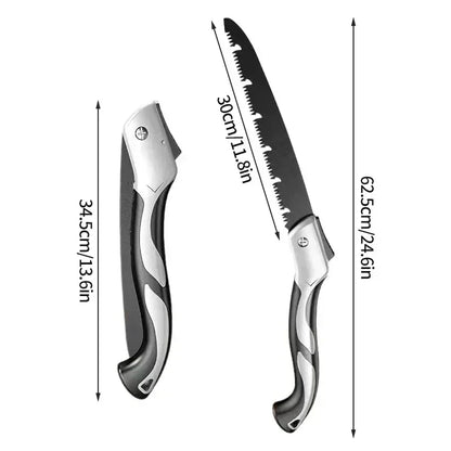 Folding Hand Saw Portable Multifunctional Garden Pruning & Woodworking Saw