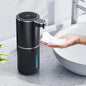 Touchless Automatic Soap Dispenser Smart IR Sensor Foam & Liquid Modes 380ml (12.8 fl oz) USB-C Rechargeable IPX5 Waterproof for Bathroom & Kitchen