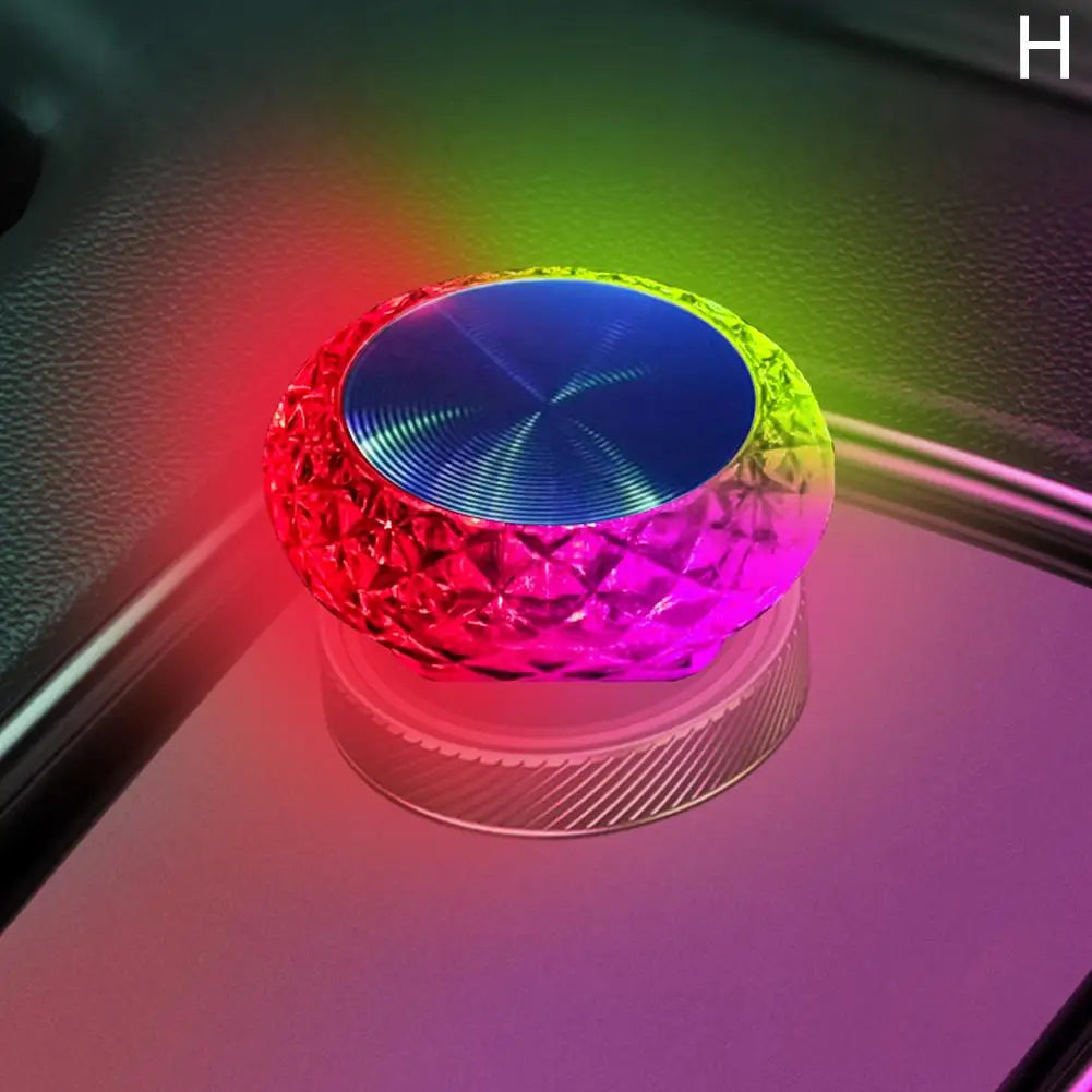 Portable USB LED Ambient Light for Car - Mini Plug and Play Interior Decorative Lamp
