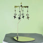 Carousel Candle Spinner Rotating Tealight Holder for Wedding, Christmas & Home Office Decor – Gold, Silver
