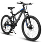Dual Full-Suspension Mountain Bike 24/26/27.5-Inch (61/66/69.9 cm) 21-Speed Disc Brakes Unisex