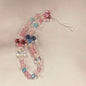 Colorful Macaron Bead Phone Lanyard Wrist Strap - Anti-Lost Short Handheld Mobile Chain for Women