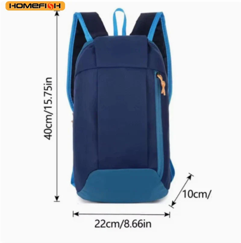Lightweight Canvas Sports Backpack for Men - Casual Outdoor & School Bag, Under 20 L (Approx. 5.3 US gal)